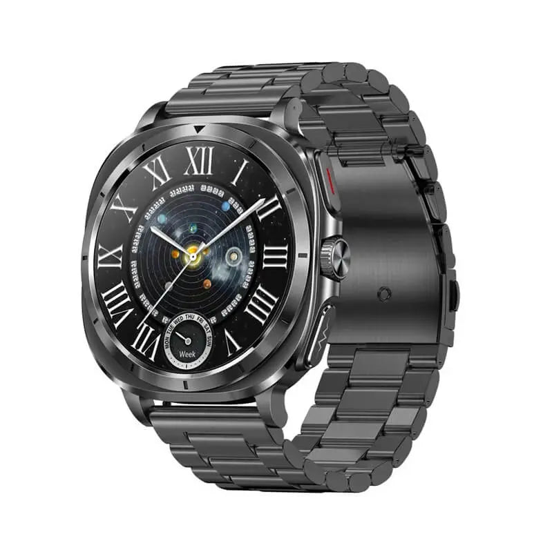 2025 LuminaFit Pro Max 2 Meditakt  Gesundheitsuhren edelstahl