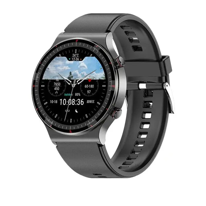 VitaFit Pro 2 Series Gesundheitsuhren Meditakt Silikon - Schwarz Klassisch