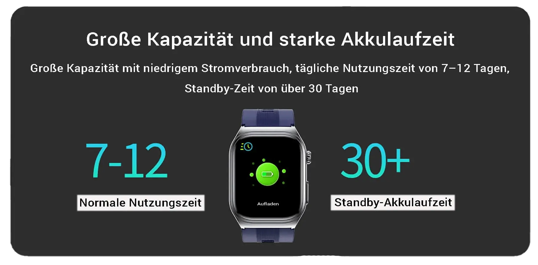 VitaFit Air3 Smartwatch mit Blutdruckmessung Pumparmband Meditakt  Gesundheitsuhren