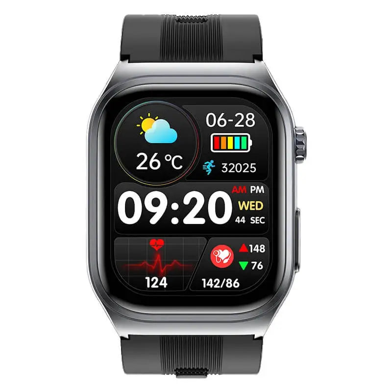 VitaFit Air3 Smartwatch mit Blutdruckmessung Pumparmband Meditakt  Gesundheitsuhren