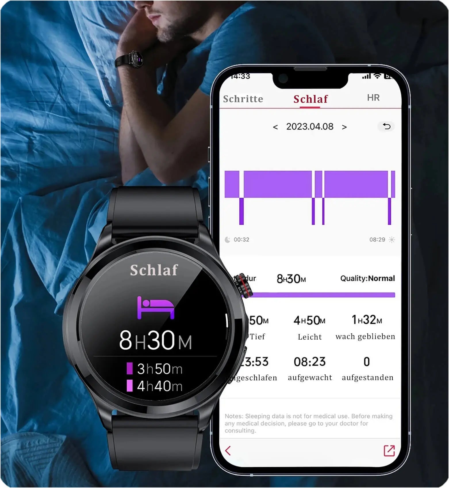 Meditakt VitaFit Pro 3 Schlafüberwachung