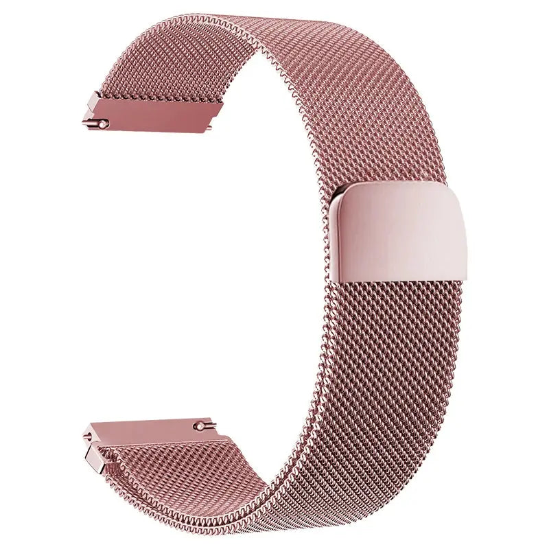 Milanaise Armband Rose für MediTakt® VitaFit Serie Pro 2, Pro 3 und Air 2 Gesundheitsuhren Meditakt