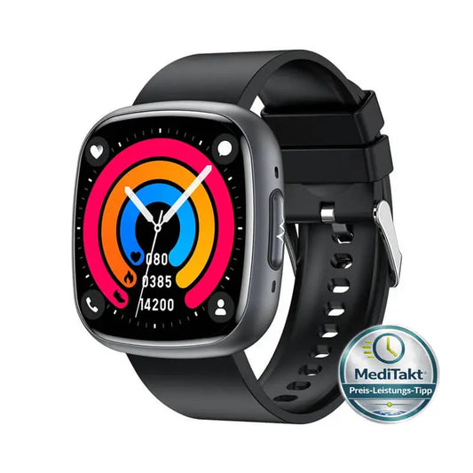 Gesundheitsuhr 2025 – Nexus 2 mit EKG, AMOLED &  kompaktem Disign Meditakt  Gesundheitsuhren