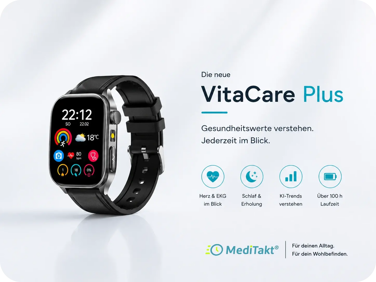 VitaCare Plus Meditakt  Gesundheitsuhren