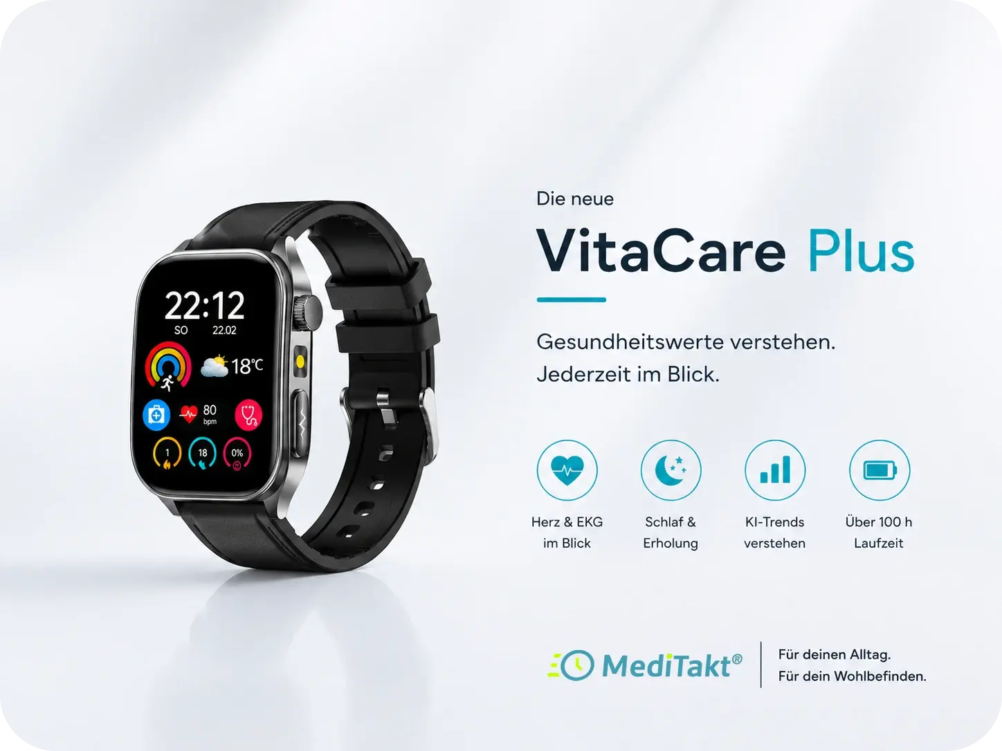 VitaCare Plus Meditakt  Gesundheitsuhren