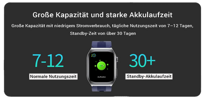 VitaFit Air3 Smartwatch mit Blutdruckmessung Pumparmband Meditakt  Gesundheitsuhren
