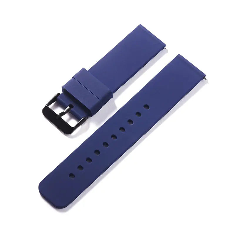 Silikonarmband für MediTakt® VitaFit Serie Pro 2 /Pro 3 / Air 2 Gesundheitsuhren Meditakt Navy Blau Silikonarmband 22mm 