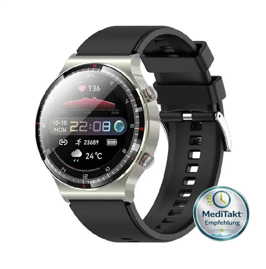 VitaFit Pro 2 – Classic Upgrade (2026) · Gesundheitsuhr mit Schlafapnoe-Hinweis Meditakt  Gesundheitsuhren